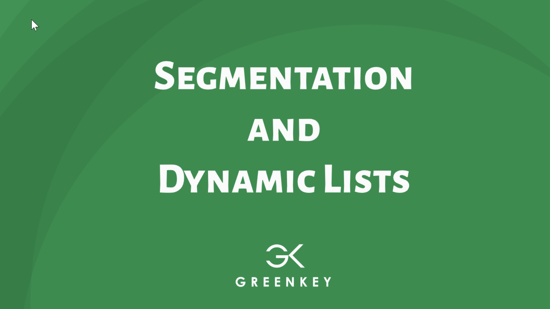 Account Engagement Segmentation and dynamic lists