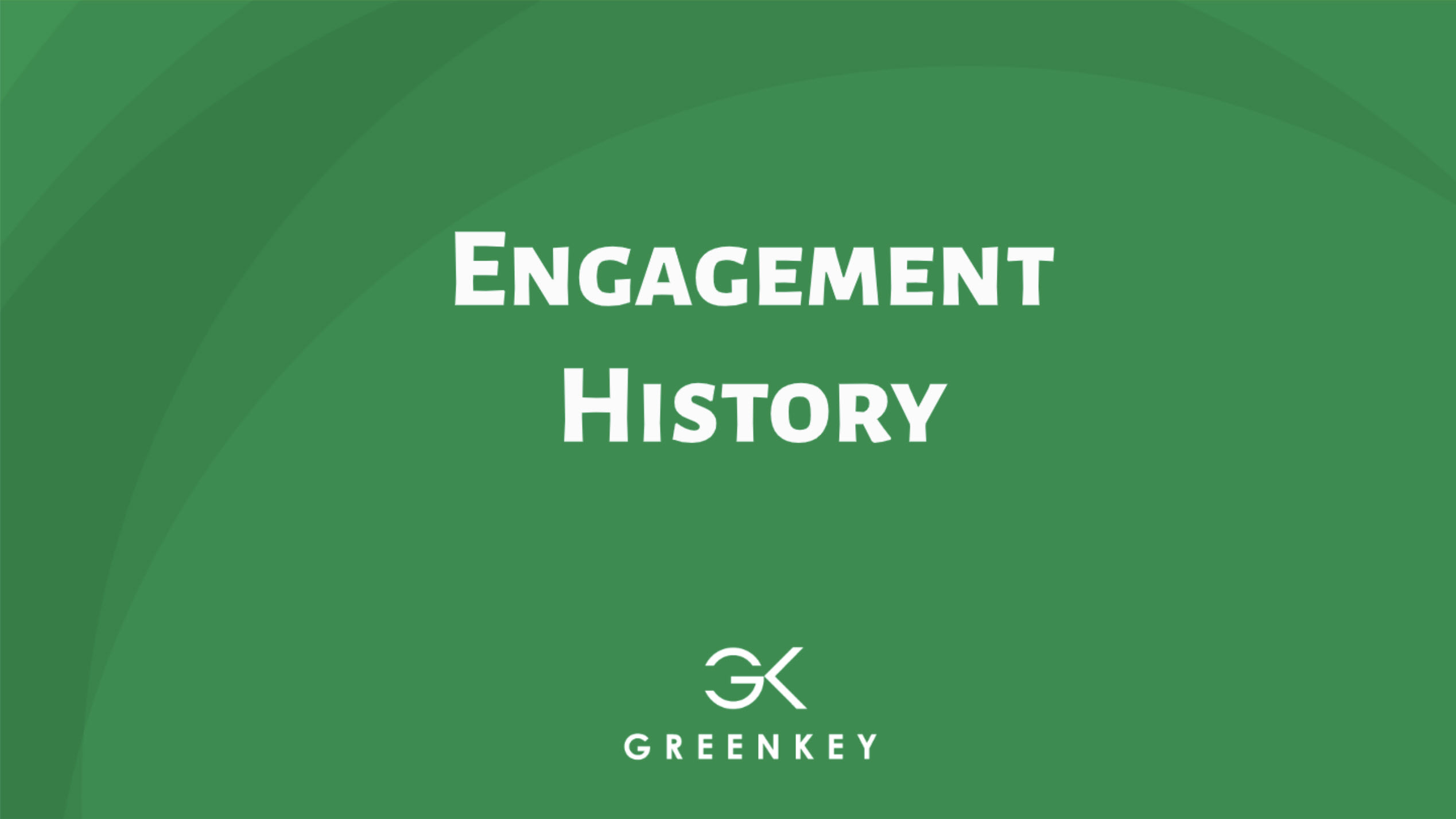 Understanding Engagement History