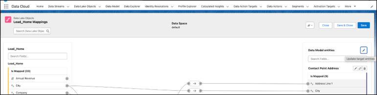 Data Stream - Lead Data Mapping